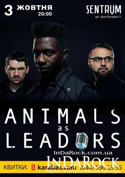   Animals As Leaders |  | Sentrum